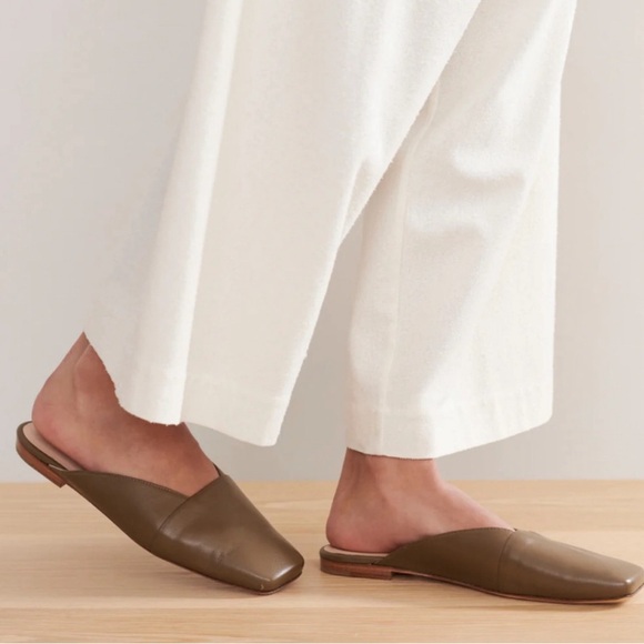 Jenni Kayne Shoes - Jenni Kayne Brown Leather Mules
